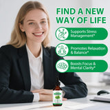 BKKTfBWK Organic Lemon Balm Extract Drops in a lifestyle setting