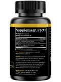 Black Forest Cistanche & Tongkat Ali supplement bottle side view