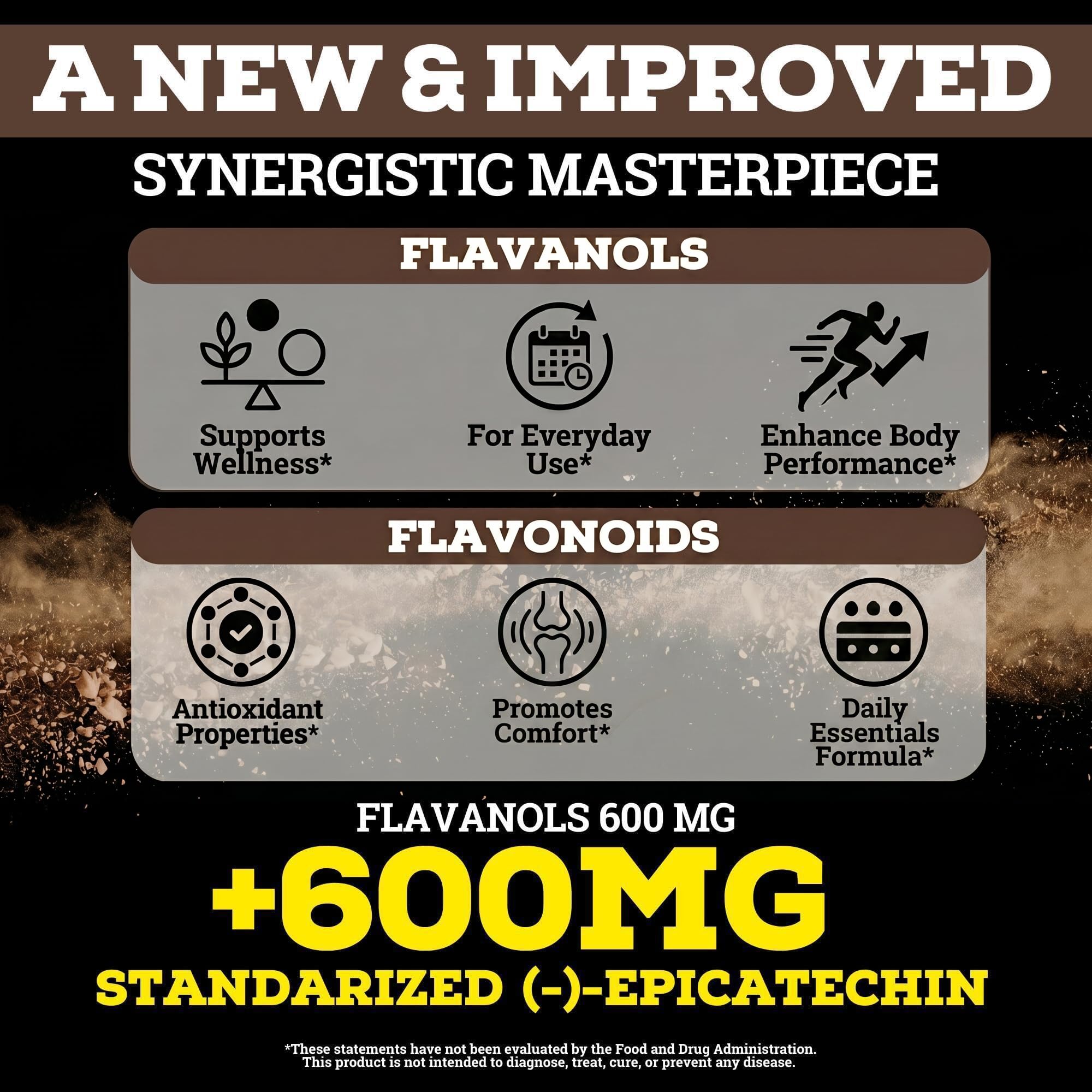 Black Forest High Flavanol Cocoa Powder packaging side view
