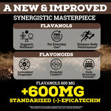Black Forest High Flavanol Cocoa Powder packaging side view