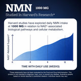 Black Forest NMN Supplement Capsules back view with ingredient list