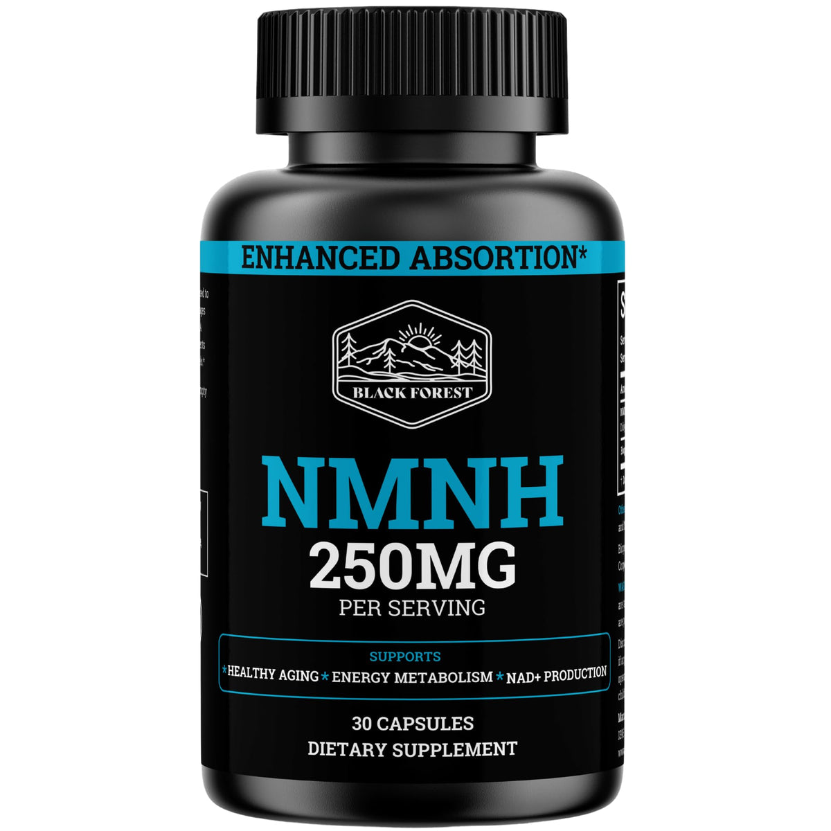 Black Forest NMNH Supplement 99% Pure front view
