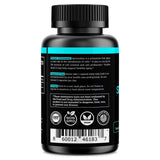 Black Forest Spermidine Supplement bottle back view with ingredient list