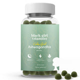 Black Girl Vitamins Ashwagandha + Zinc Gummies front view