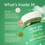 Black Girl Vitamins Ashwagandha + Zinc Gummies packaging