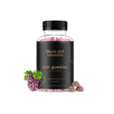 Black Girl Vitamins Iron Gummies front view with packaging