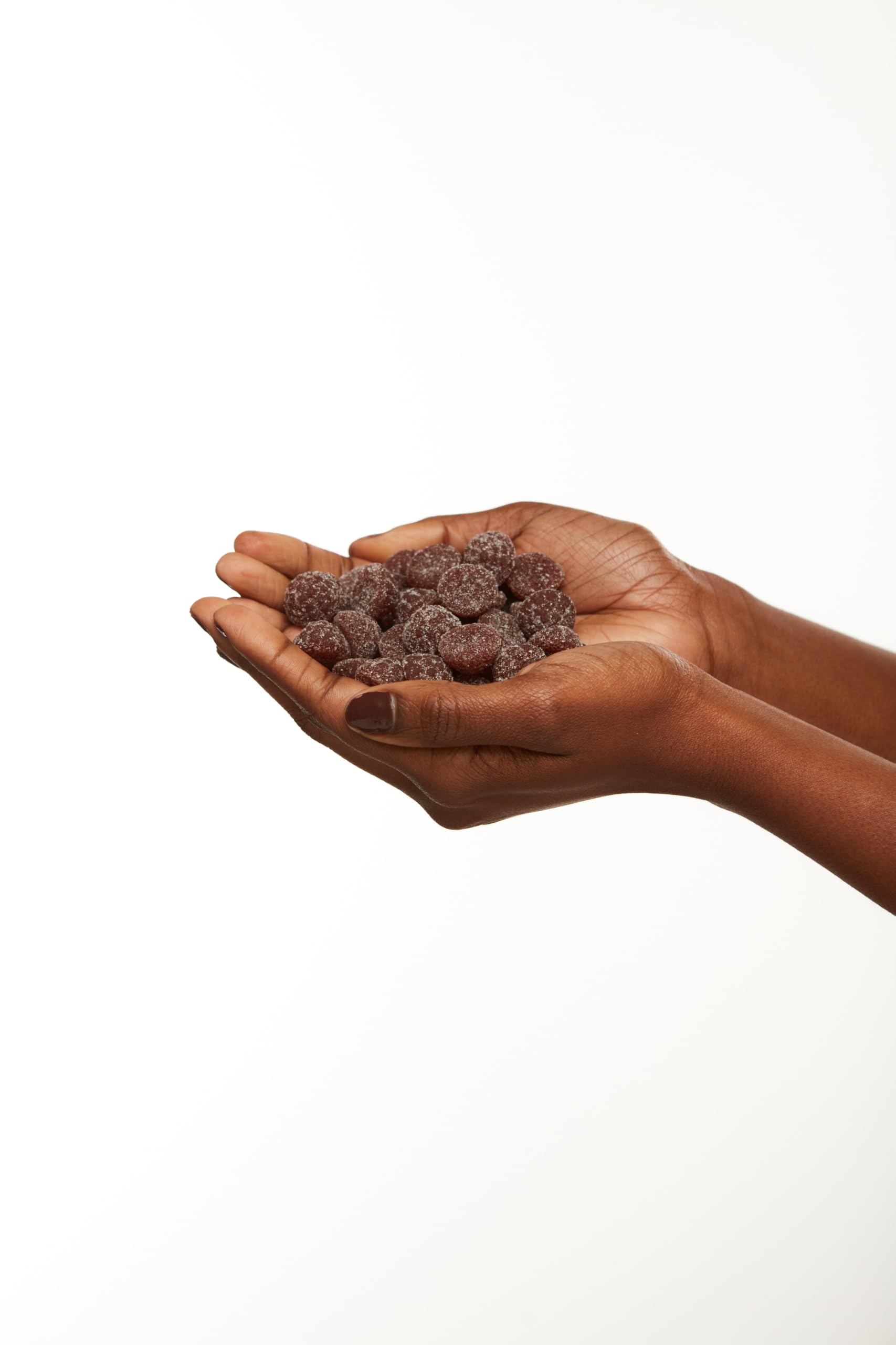Black Girl Vitamins Iron Gummies side view of the container