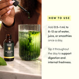 Black Girl Vitamins Liquid Chlorophyll Drops 150g packaging