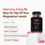 Black Girl Vitamins Magnesium Citrate Gummies with raspberry and blueberry