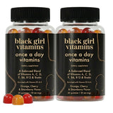 Black Girl Vitamins Multivitamin Gummies front view with packaging