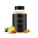 Black Girl Vitamins Prenatal Gummies front view with packaging