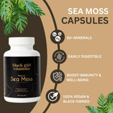 Black Girl Vitamins Sea Moss Capsules nutritional information