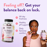 Black Girl Vitamins Vaginal Probiotic Gummies packaging side view