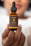 Black Girl Vitamins Vitamin D3 K2 Drops 82g dropper close-up