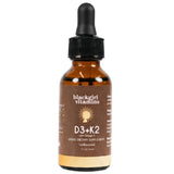 Black Girl Vitamins Vitamin D3 K2 Drops 82g front view