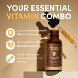Black Girl Vitamins Vitamin D3 K2 Drops 82g side view