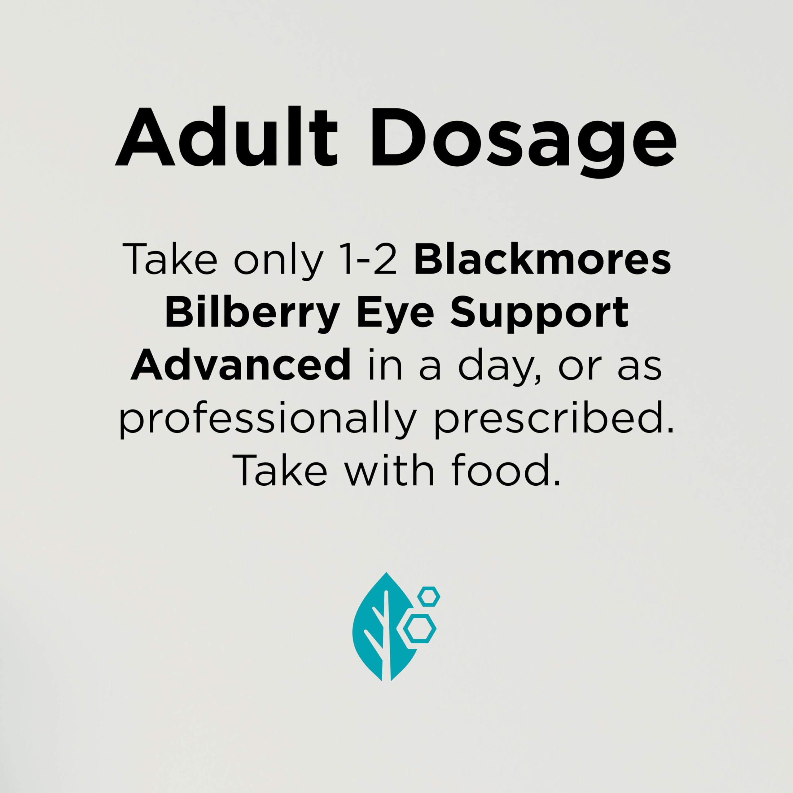 Blackmores Bilberry Extract Supplement 50g side view