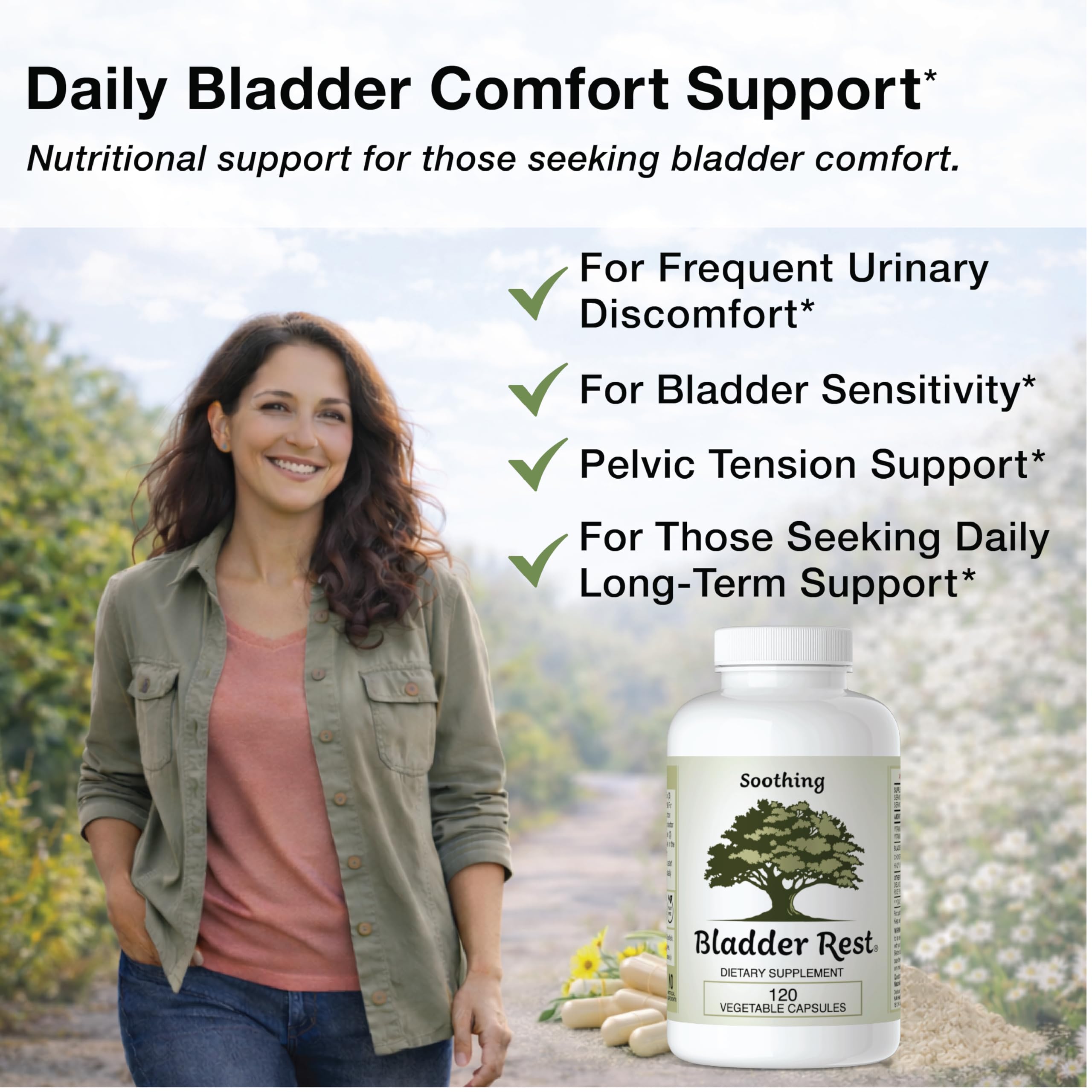 Bladder Rest Blended Vitamin & Mineral Supplement packaging