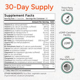 BLADDER SMART Multivitamins 68g packaging on a wooden surface