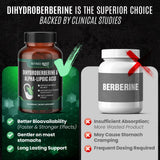 Blast Supplements Dihydroberberine supplement bottle side view