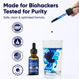 Blissta Methylene Blue Supplement 85g packaging with product information
