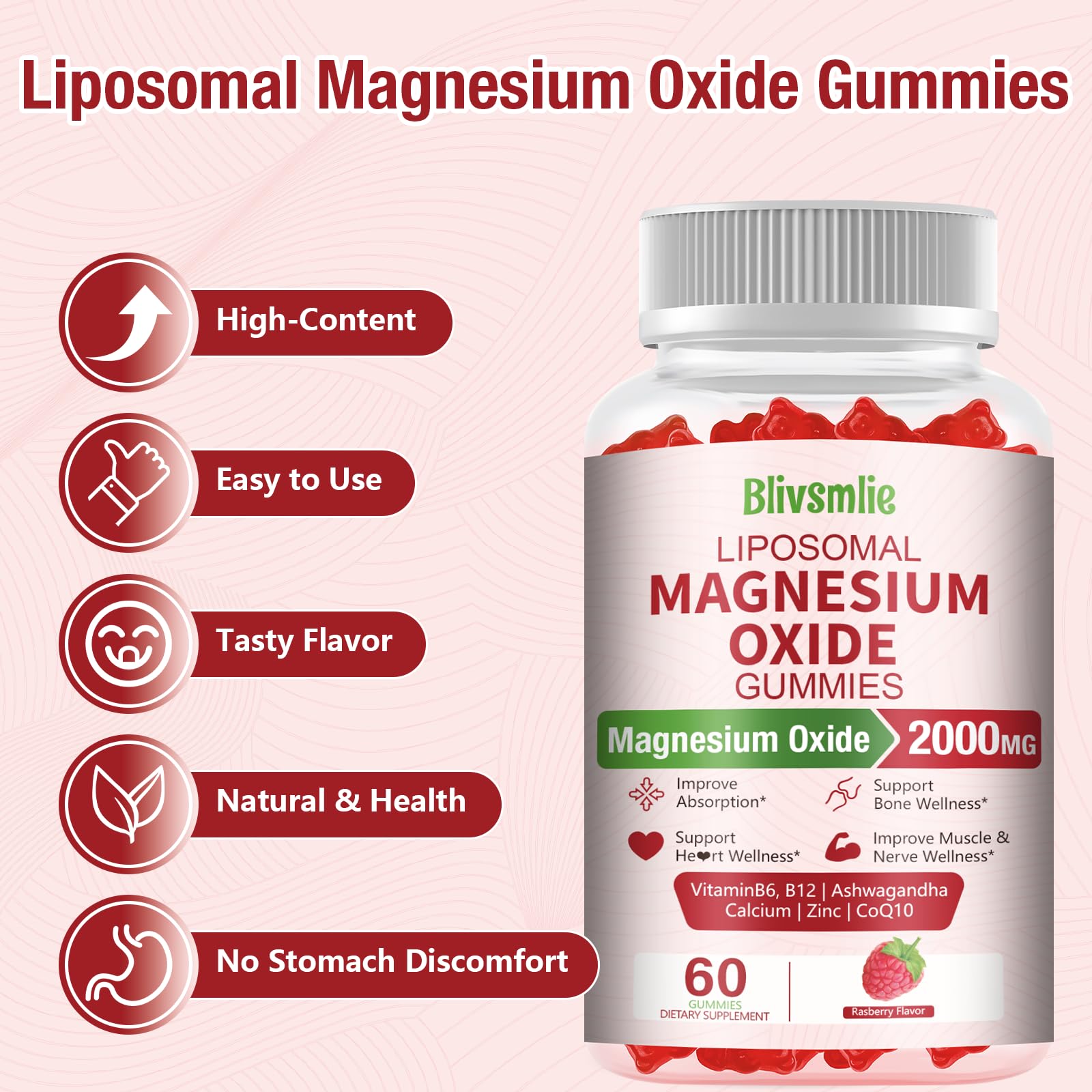 Blivsmlie Magnesium Supplement in a lifestyle setting