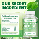 Blltzzz Body Deodorizing Supplement bottle side view
