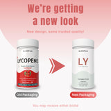 Bloofah Lycopene Supplement 500mg capsules close-up