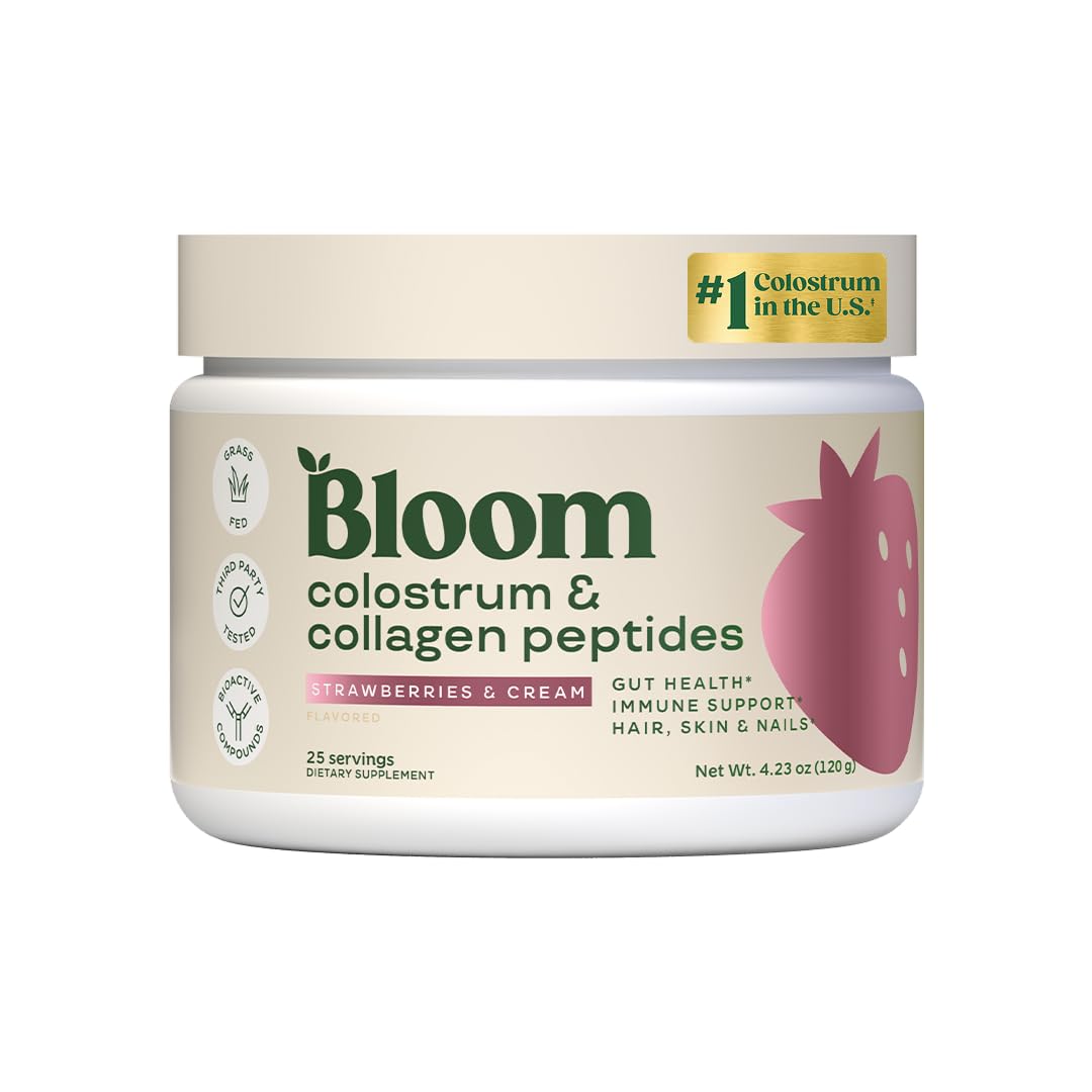 Bloom Nutrition Blended Vitamin & Mineral Supplement 120g front view