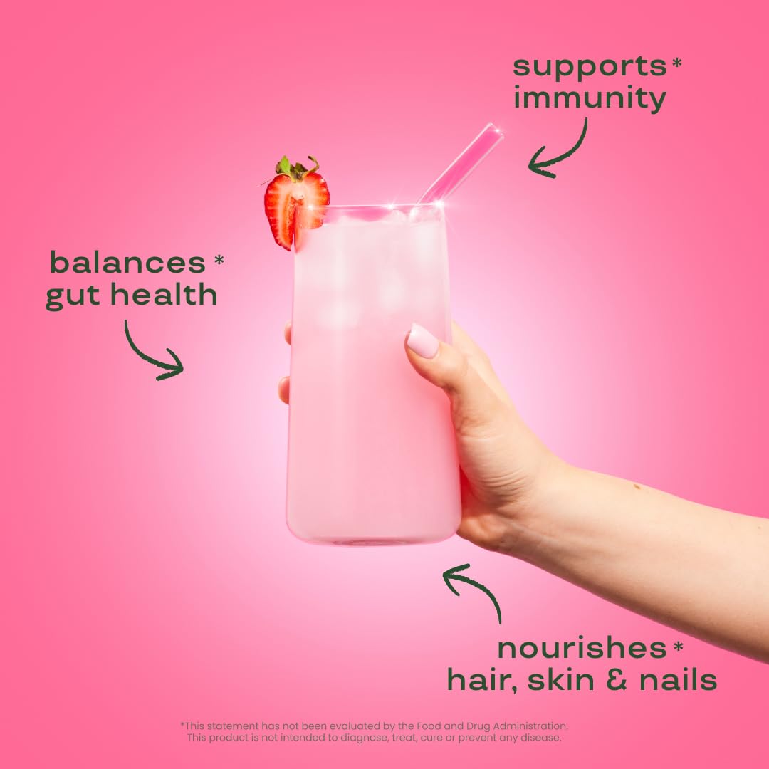 Bloom Nutrition Blended Vitamin & Mineral Supplement side view