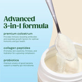 Bloom Nutrition Colostrum & Probiotics with B12 120g ingredients list
