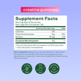 Bloom Nutrition Creatine Gummies close-up of gummies