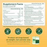 Bloom Nutrition Greens & Superfoods Powder in a smoothie