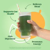 Bloom Nutrition Greens & Superfoods Powder mango flavour scoop