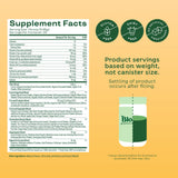 Bloom Nutrition Greens & Superfoods Powder mixed in a smoothie