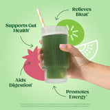 Bloom Nutrition Greens & Superfoods Powder stick packets arranged