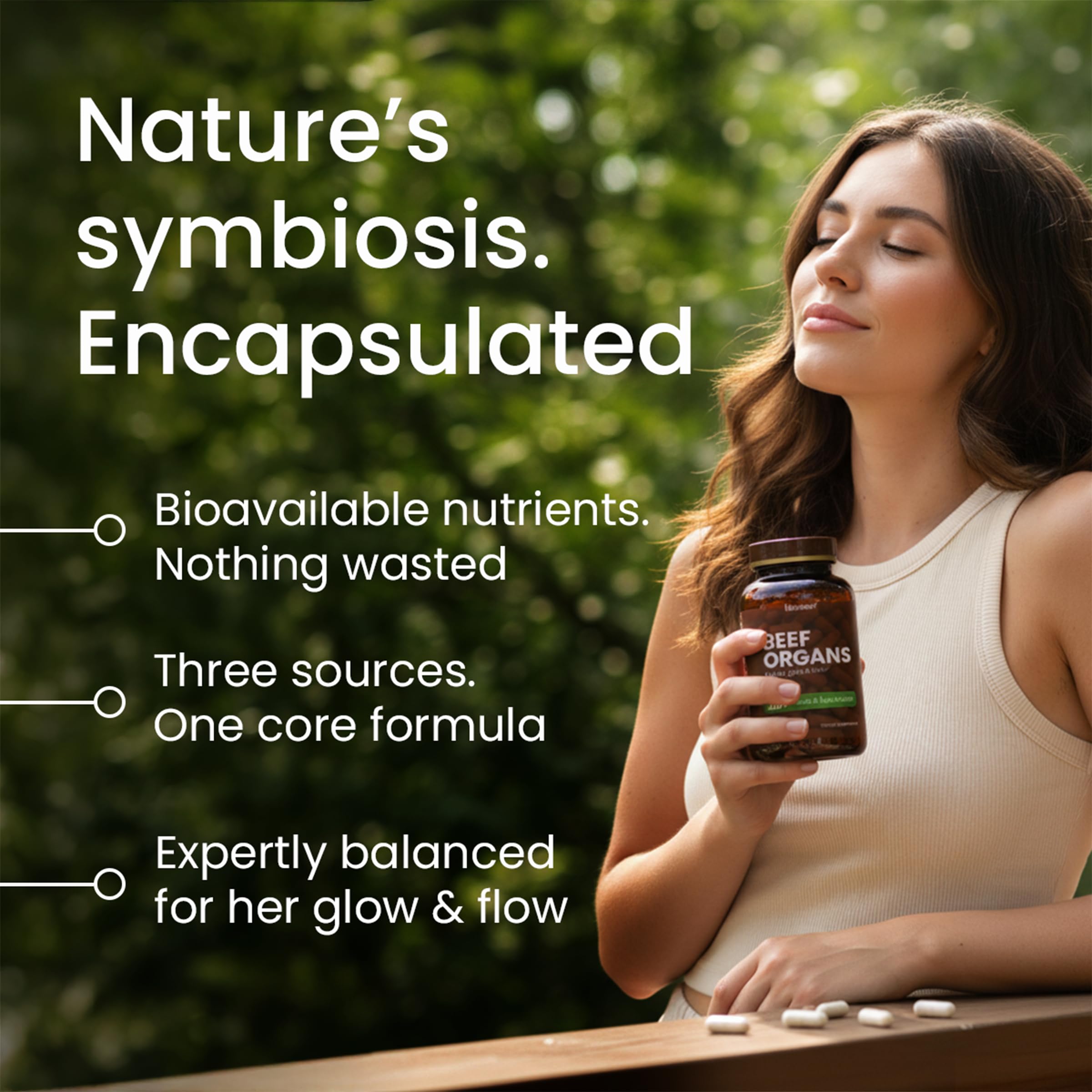 Bloomeo Female Vitality Liver Extracts 200g ingredients list