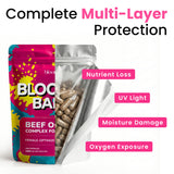 Bloomeo Women's Balance Beef Organ Supplement bottle top view