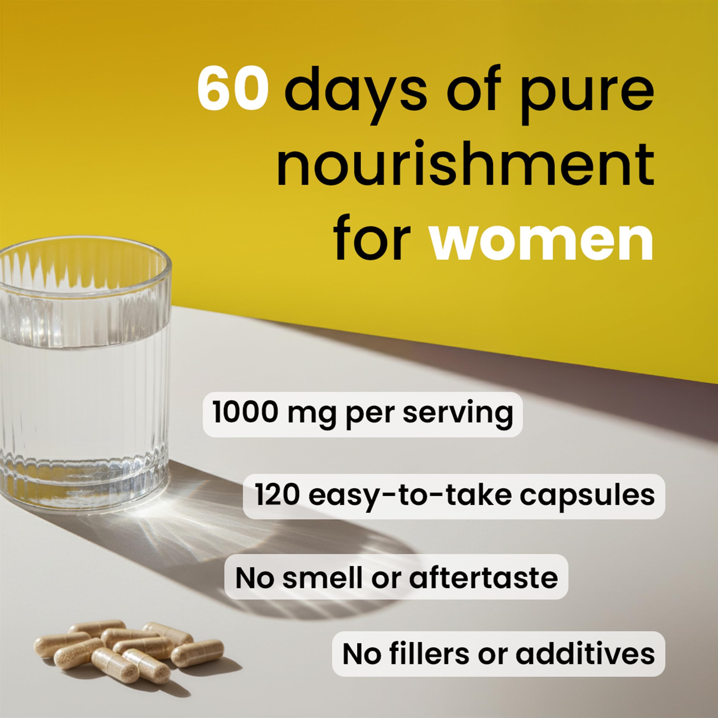 Bloomeo Women's Balance Beef Organ Supplement ingredients list