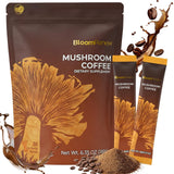 BloomRenew Mushroom Coffee stick packs front view