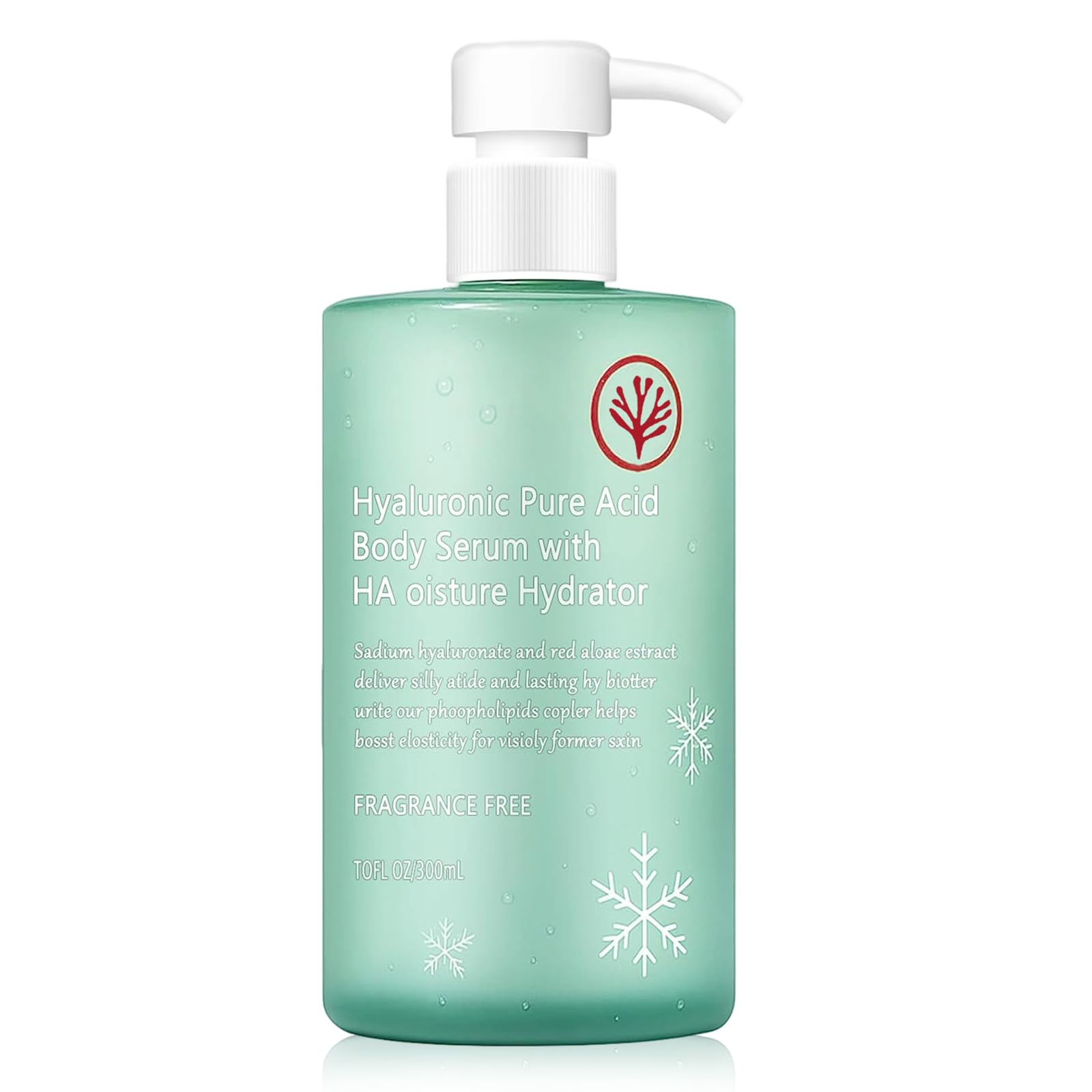 BLOWADM Hyaluronic Acid Body Serum 300ml front view