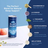 Blue Bear Sleep Adaptogen Drink can side view