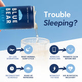 Blue Bear Sleep Adaptogen Drink four pack packaging