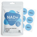 blue fresh NAD Patches front view with packaging