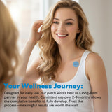 blue fresh NAD Patches in lifestyle setting