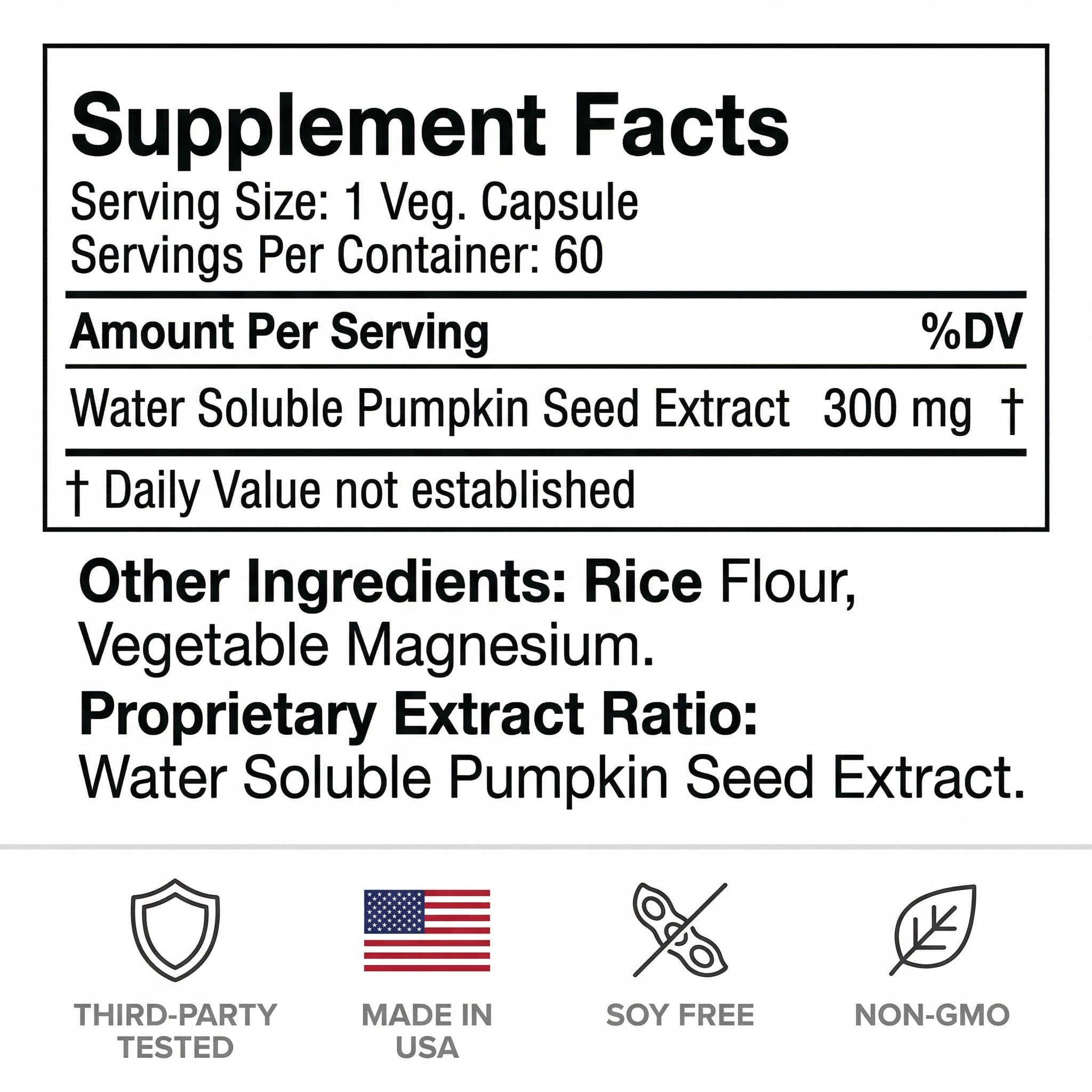 Blue Organix Herbal Supplement bottle with dosage instructions