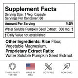 Blue Organix Herbal Supplement bottle with dosage instructions
