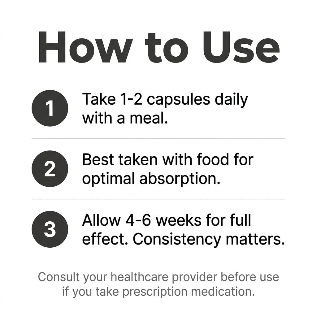 Blue Organix Milk Thistle Berberine 500mg capsules with ingredients list
