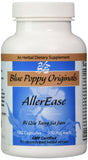 Blue Poppy Aller Ease 500mg supplement front view with 180 capsules