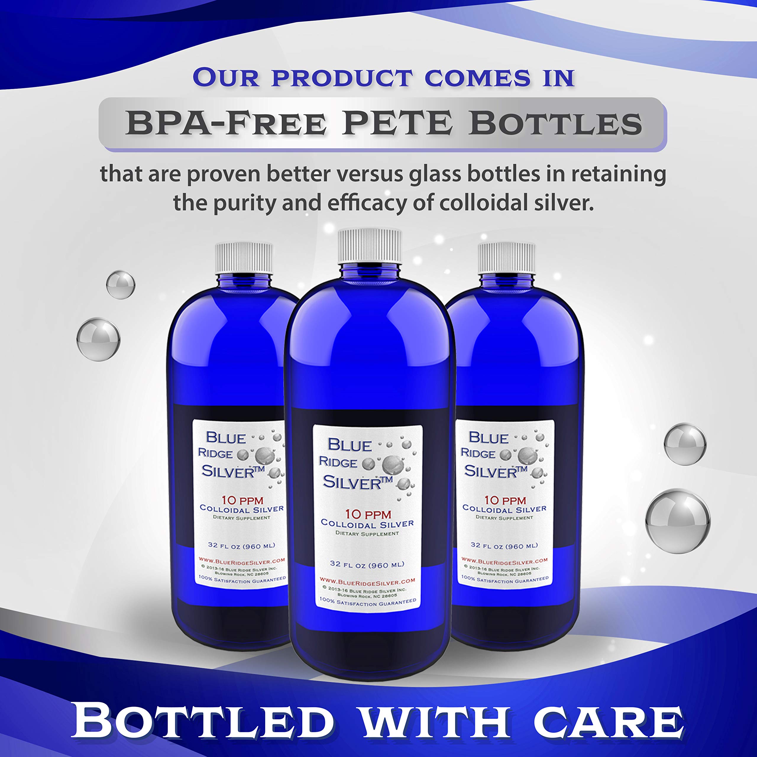 Blue Ridge Silver Colloidal Silver 1061g ingredients list